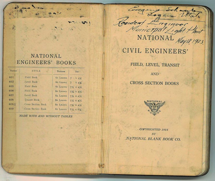 Official Site of Cache County, Utah County Surveyor Field Note
